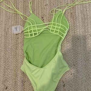 Saha one piece bikini NWT